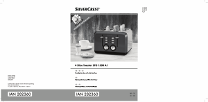 Manual SilverCrest IAN 282360 Toaster