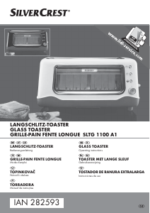 Manual SilverCrest IAN 282593 Toaster