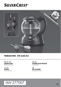 Mode d’emploi SilverCrest STK 650 A2 Machine à thé