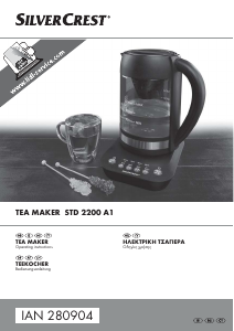 Manual SilverCrest STD 2200 A1 Tea Machine