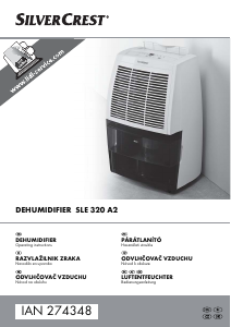 Manual SilverCrest SLE 320 A2 Dehumidifier