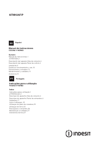 Manual Indesit I6TMH2AF/P Fogão