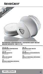 Manual SilverCrest SRK 3.7 A1 Facial Cleansing Brush