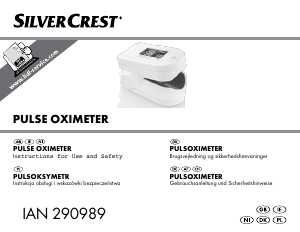 Instrukcja SilverCrest IAN 290989 Pulsoksymetr