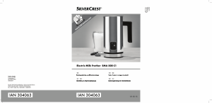 Brugsanvisning SilverCrest SMA 500 C1 Mælkeskummer