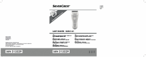 Manual SilverCrest SLSN 3 A1 Shaver