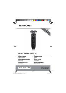 Handleiding SilverCrest SRR 3.7 B1 Scheerapparaat