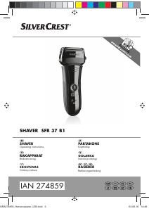 Manual SilverCrest IAN 274859 Shaver