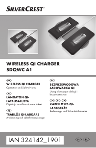 Handleiding SilverCrest SDQWC A1 Draadloze oplader