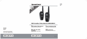 Instrukcja SilverCrest IAN 281914 Krótkofalówki