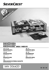 Manual SilverCrest IAN 306420 Raclette Grill
