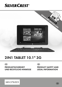 Bruksanvisning SilverCrest IAN 276323 Tablet