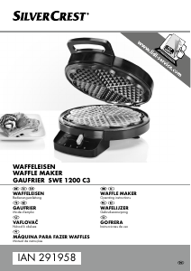 Bedienungsanleitung SilverCrest IAN 291958 Waffeleisen