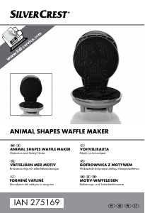 Manual SilverCrest IAN 275169 Waffle Maker