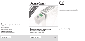 Vadovas SilverCrest IAN 285219 Termostatas