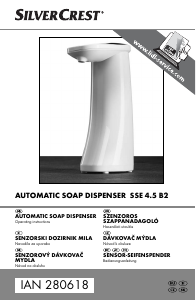 Manual SilverCrest SSE 4.5 B2 Soap Dispenser