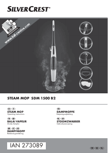 Manual SilverCrest SDM 1500 B2 Steam Cleaner