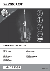 Bedienungsanleitung SilverCrest SDM 1500 B2 Dampfreiniger