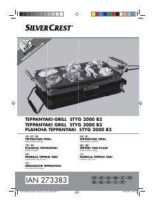 Manual SilverCrest STYG 2000 B2 Table Grill