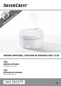Bruksanvisning SilverCrest IAN 285279 Aromspridare