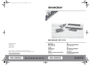 Manual SilverCrest SFS 110 C2 Vacuum Sealer