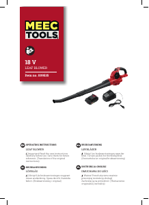 Manual Meec Tools 009-535 Leaf Blower