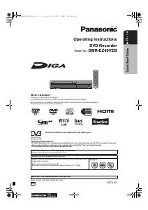 Bruksanvisning Panasonic DMR-EZ49V DVD spelare