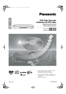 Manual Panasonic DMR-E50EG DVD Player
