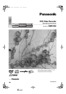 Bruksanvisning Panasonic DMR-HS2EB DVD spelare