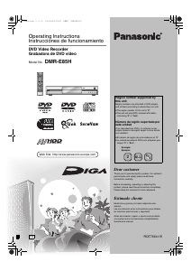 Manual Panasonic DMR-E85HEG DVD Player