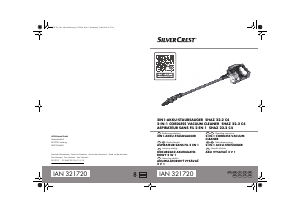 Handleiding SilverCrest SHAZ 22.2 C4 Stofzuiger