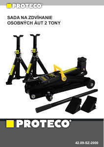 Návod Proteco 42.09-SZ-2000 Zdvihák