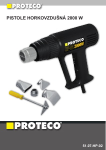 Manuál Proteco 51.07-HP-02 Tepelná pistole