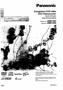 Mode d’emploi Panasonic DMR-HS2EG Lecteur DVD