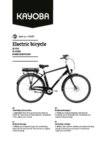 Manual Kayoba 010-457 Electric Bicycle
