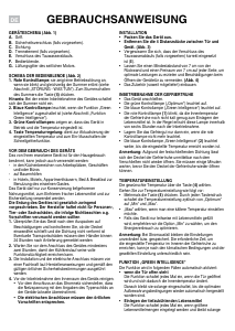 Bedienungsanleitung Bauknecht GTE 822 Gefrierschrank