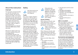 Bruksanvisning Koga F3 2.0 R Cykel