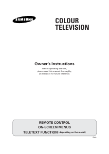 Handleiding Samsung CW28V53N Televisie