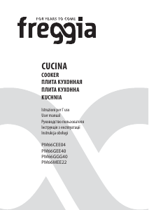 Manuale Freggia PM66CEE04W Cucina