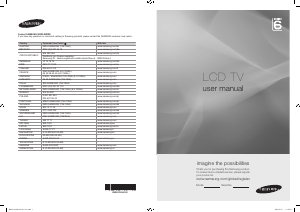 Bruksanvisning Samsung LE37A696M1M LCD TV
