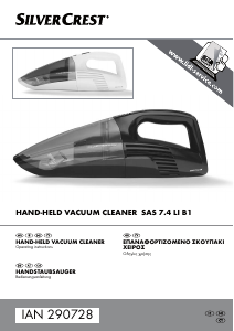 Manual SilverCrest IAN 290728 Handheld Vacuum