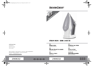 Kullanım kılavuzu SilverCrest SDBK 2400 E4 Ütü