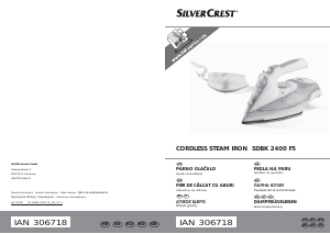 Manual SilverCrest SDBK 2400 F5 Fier de călcat