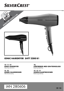 Manual SilverCrest IAN 280606 Hair Dryer
