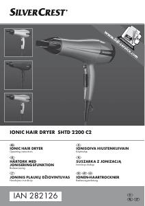 Instrukcja SilverCrest SHTD 2200 C2 Suszarka do włosów