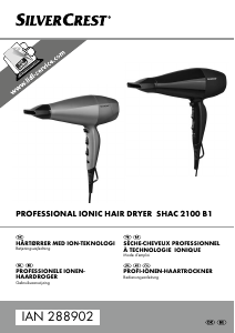 Mode d’emploi SilverCrest IAN 288902 Sèche-cheveux