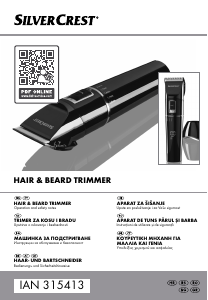 Manual SilverCrest IAN 315413 Trimmer de barba