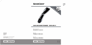 Handleiding SilverCrest SHBD 600 A1 Baardtrimmer