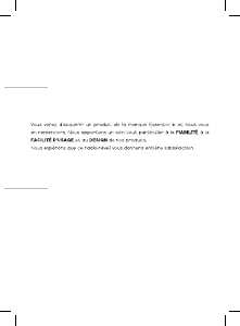 Mode d’emploi Essentiel B Wave Up Radio-réveil