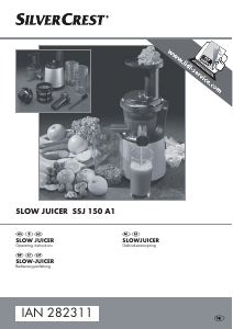Manual SilverCrest IAN 282311 Juicer